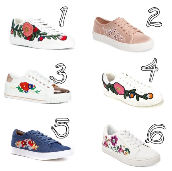 Designer Dupes: Gucci Ace Embroidered 