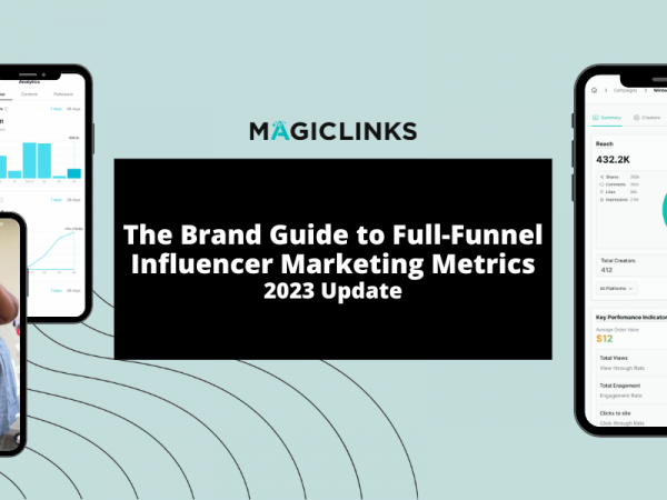 brand guide to influencer marketing metrics header image