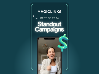 Standout creator campaigns MagicLinks Best of 2024 header